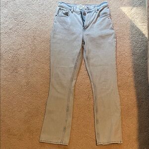 Abercrombie & Fitch Light Blue Bootcut Jeans